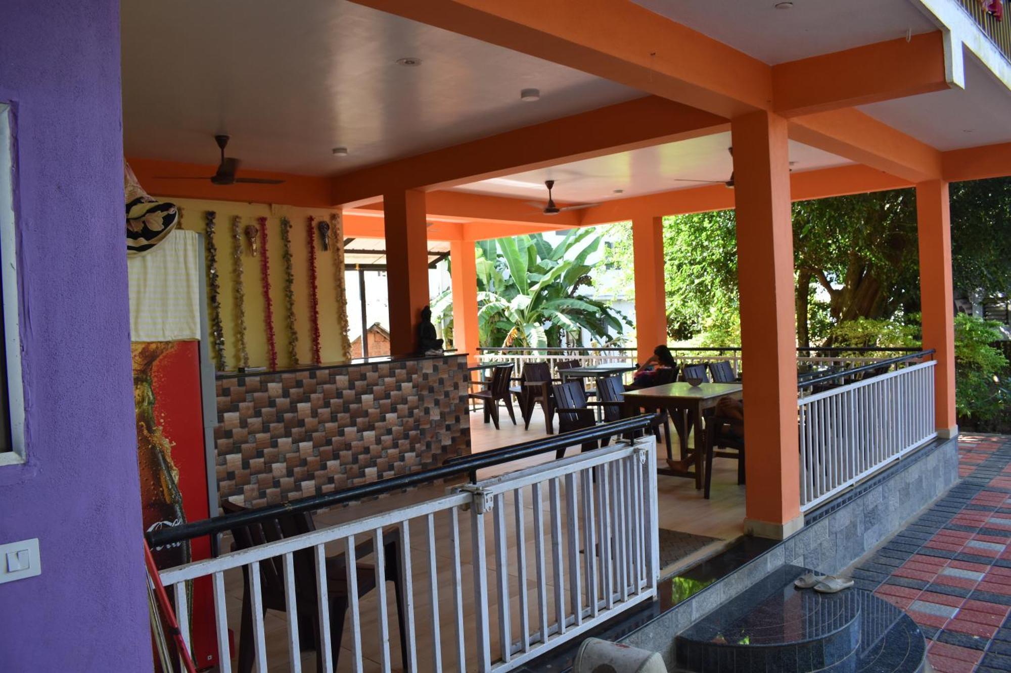 Gundappa Cafe Gokarna Kudle Beach Eksteriør bilde